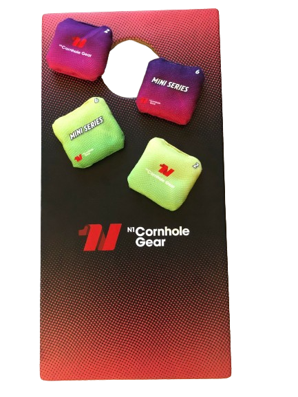 Mini Cornhole Set | Premium Series | Boards, Bags, Carry Case