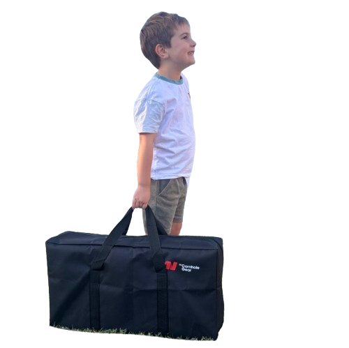 Mini Cornhole Set | Premium Series | Boards, Bags, Carry Case