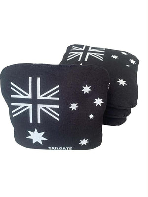 Aussie Flag Premium All Canvas Cornhole Bags | Set of 8 | Flat Rate Shipping