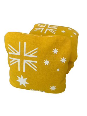 Aussie Flag Premium All Canvas Cornhole Bags | Set of 8 | Flat Rate Shipping