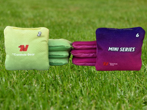 Mini Cornhole Set | Premium Series | Boards, Bags, Carry Case