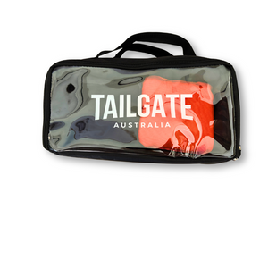 Tailgate Australia Bundle v2.0 - Includes 2x tailgate size Cornhole boards (90x60cm), 8 dual-sided cornhole bags, board carry case & bag carry case