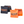 Load image into Gallery viewer, Tailgate Australia Dual Side Bags | Outback Series | Stick and Slick | Full Set | 8 Charcoal Black/Burnt Orange
