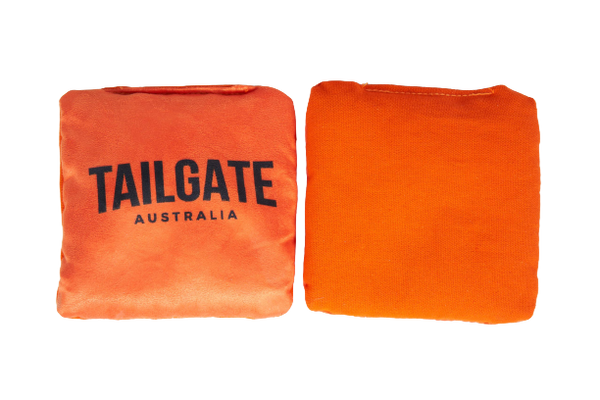 Tailgate Australia Dual Side Bags | Outback Series | Stick and Slick | Full Set | 8 Charcoal Black/Burnt Orange